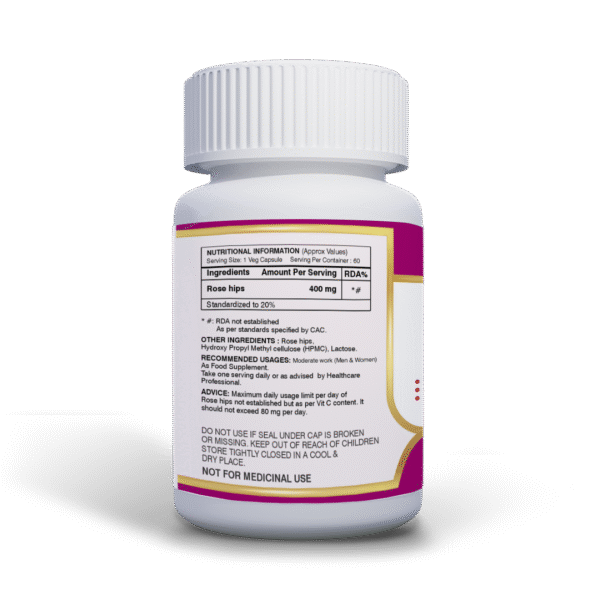Anjix Rose Hips Extract | Natural Vitamin C | Joint Pains Relief - Image 2