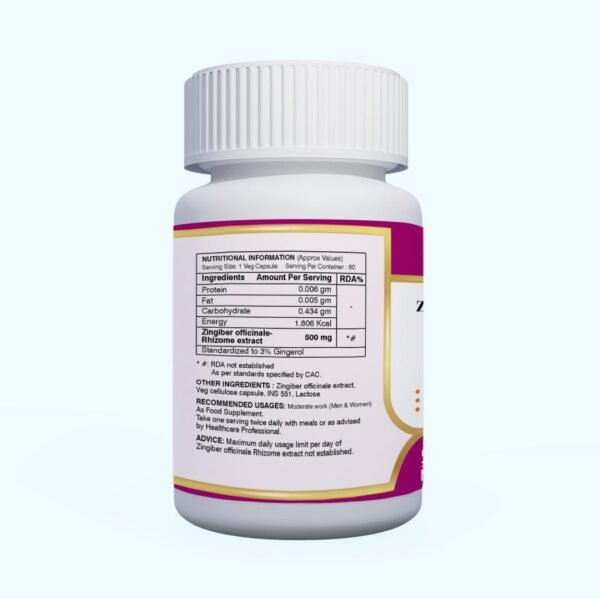 Anjix Ginger Root Extract | 3% Gingerol - Image 3