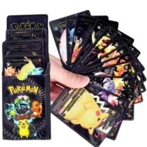 Premium Black Pokémon Card Pack – 50 Cards + 5 Free Bonus Cards