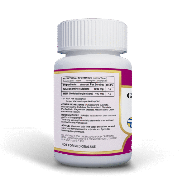 Anjix-Glucosamine Sulphate and MSM for Knee Cartilage - Image 2