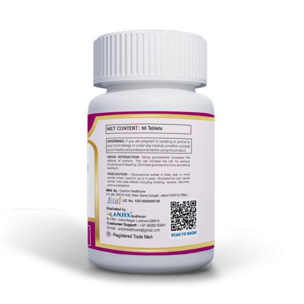Anjix-Glucosamine Sulphate and MSM for Knee Cartilage - Image 3