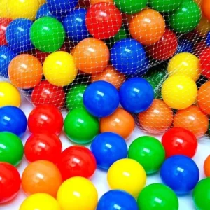 Medium Size Multicolor Plastic Balls 1 Pcs
