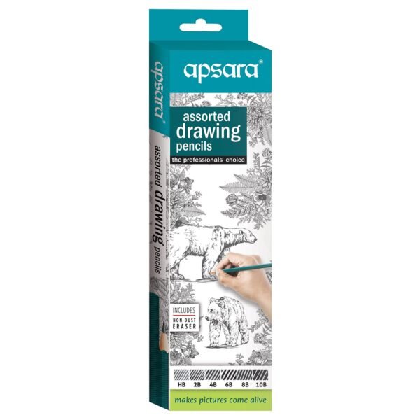 APSARA ASSORTED DRAWING PENCIL