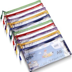 Transparent Stationary  Pencil Pouch 1 Pcs
