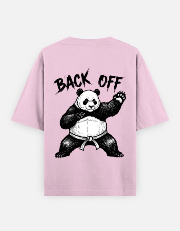 Unisex Oversized Classic T-Shirt panda - Image 4