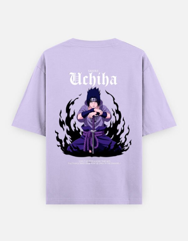 Unisex Oversized Classic T-Shirt- uchiha - Image 2