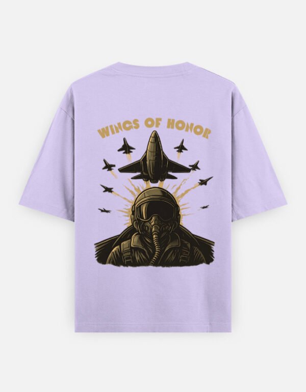 Unisex Oversized Classic T-Shirt-honor - Image 3