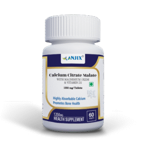 Anjix | Calcium Citrate Malate with Vitamin D2 and Magnesium