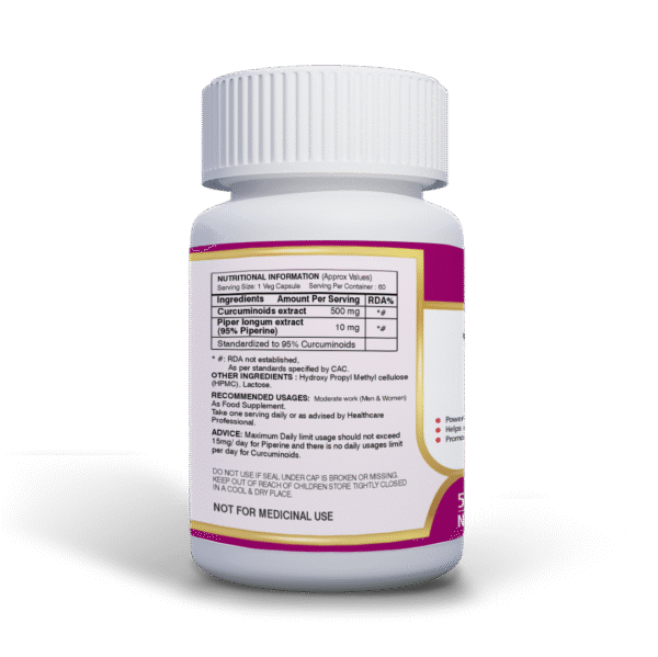 Anjix Turmeric Extract with 95% Curcumin - Image 2