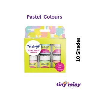Fevicryls Pastel Acrylic Colours 6 Shades