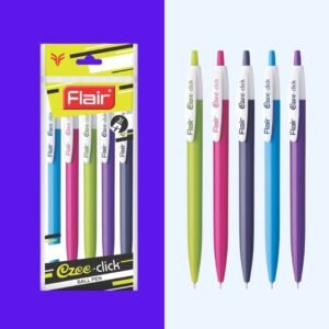 Flair Ezee Click Ball Pen Pack of 10