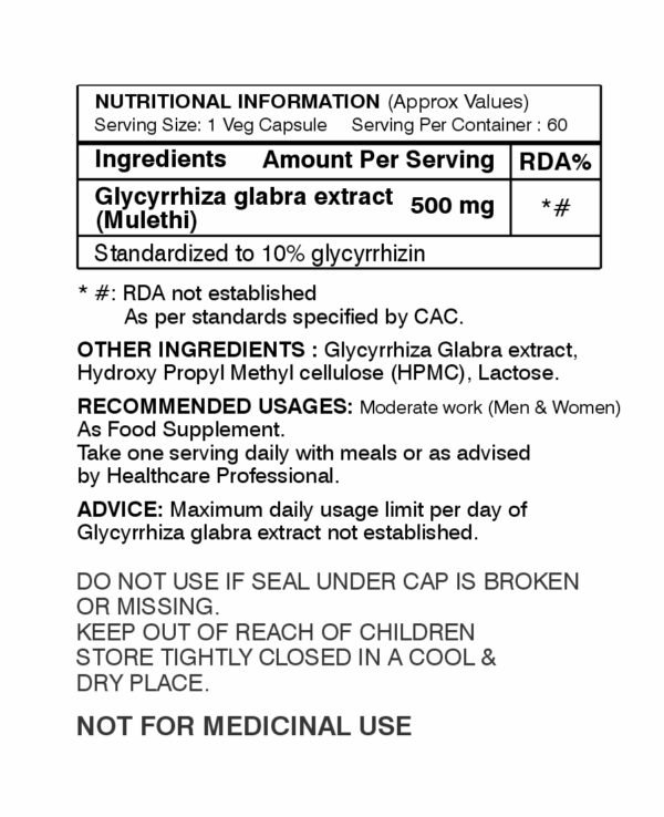 Anjix | Glycyrhiza Glabra Extract | Mulethi | Herbal Supplement - Image 4