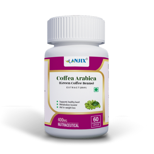 Anjix | Green Coffee Extract for Weight Loss with 50% Chlorgenic Acid