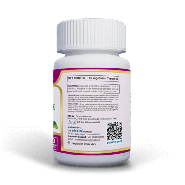 Anjix | Green Coffee Extract for Weight Loss with 50% Chlorgenic Acid - Image 3