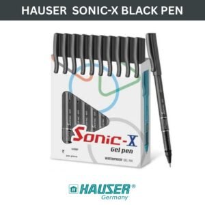HAUSE GERMANY SONIC-X GEL BLACK PEN