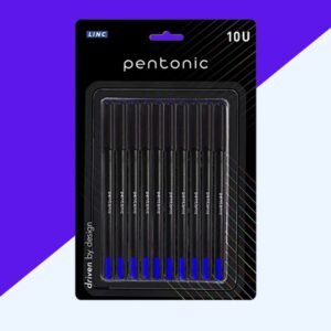 PENTONIC BLUE BALL PEN  [NET QTY 10]