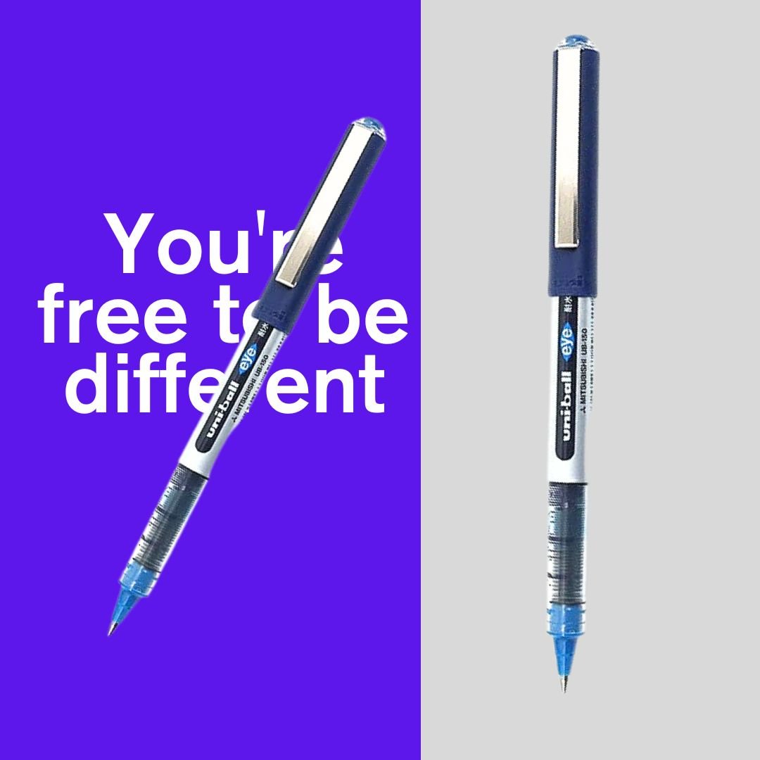 Uniball | Roller | Blue | Eye Micro | UB-150 | Point 0.5mm | Pack of 1 Pcs. |