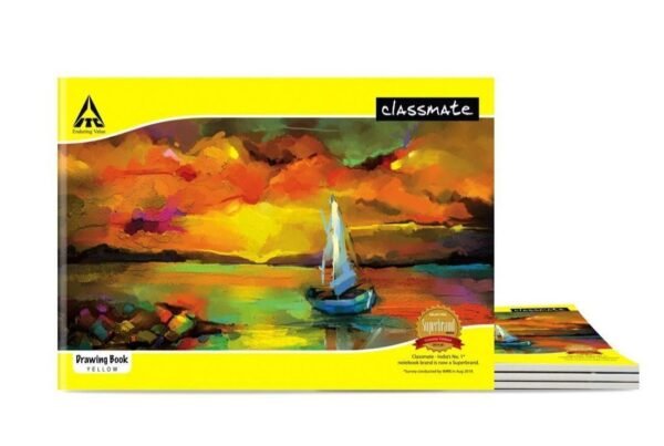 Classmate Yellow Drawing Notebook  36 Pages