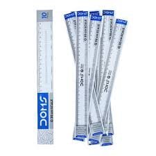 Doms Scale 30 cm Plastic Ruler 10 Pieces