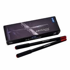 PENTONIC RED BALL PEN [NET QTY 10]
