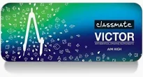 CLASSMATE VICTER  MATHEMATICAL DRAWING INSTRUMENTS [GEOMETORY BOX]