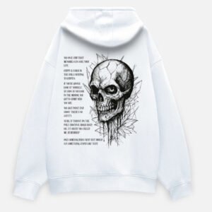 Unisex Oversized Hoodie- skull