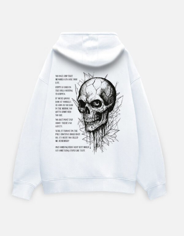 Unisex Oversized Hoodie- skull