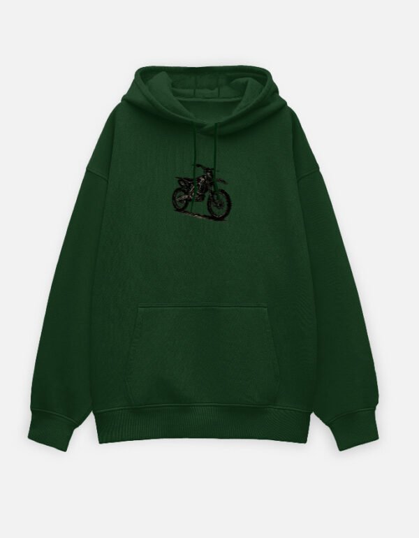 Unisex Oversized Hoodie-bike - Image 8